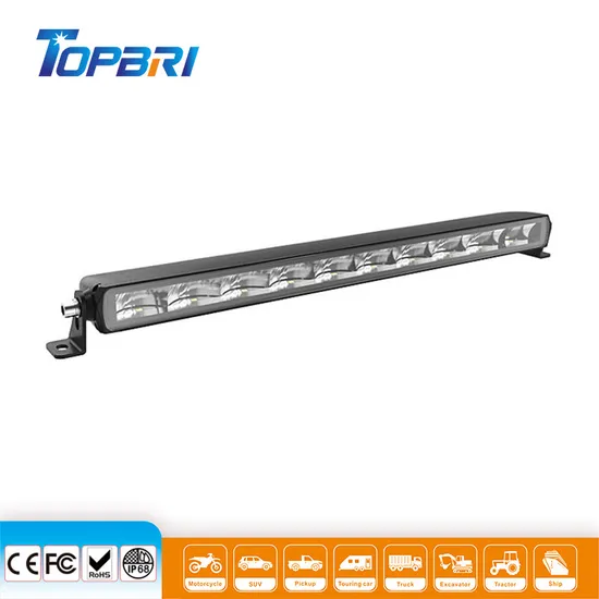 Barra de luces LED todoterreno resistente al agua, barra de luces estroboscópicas de trabajo de 240W y 42 pulgadas para automóviles 4X4