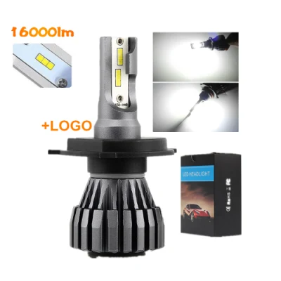 Luz principal auto brillante estupenda de LED 12V, H4 H7 H13 H11 9004 9005 C6 K2 COB Csp Bombilla de faro LED de coche